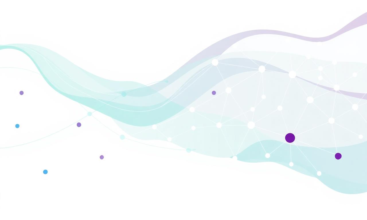 Ilustração de open data e rede de dados